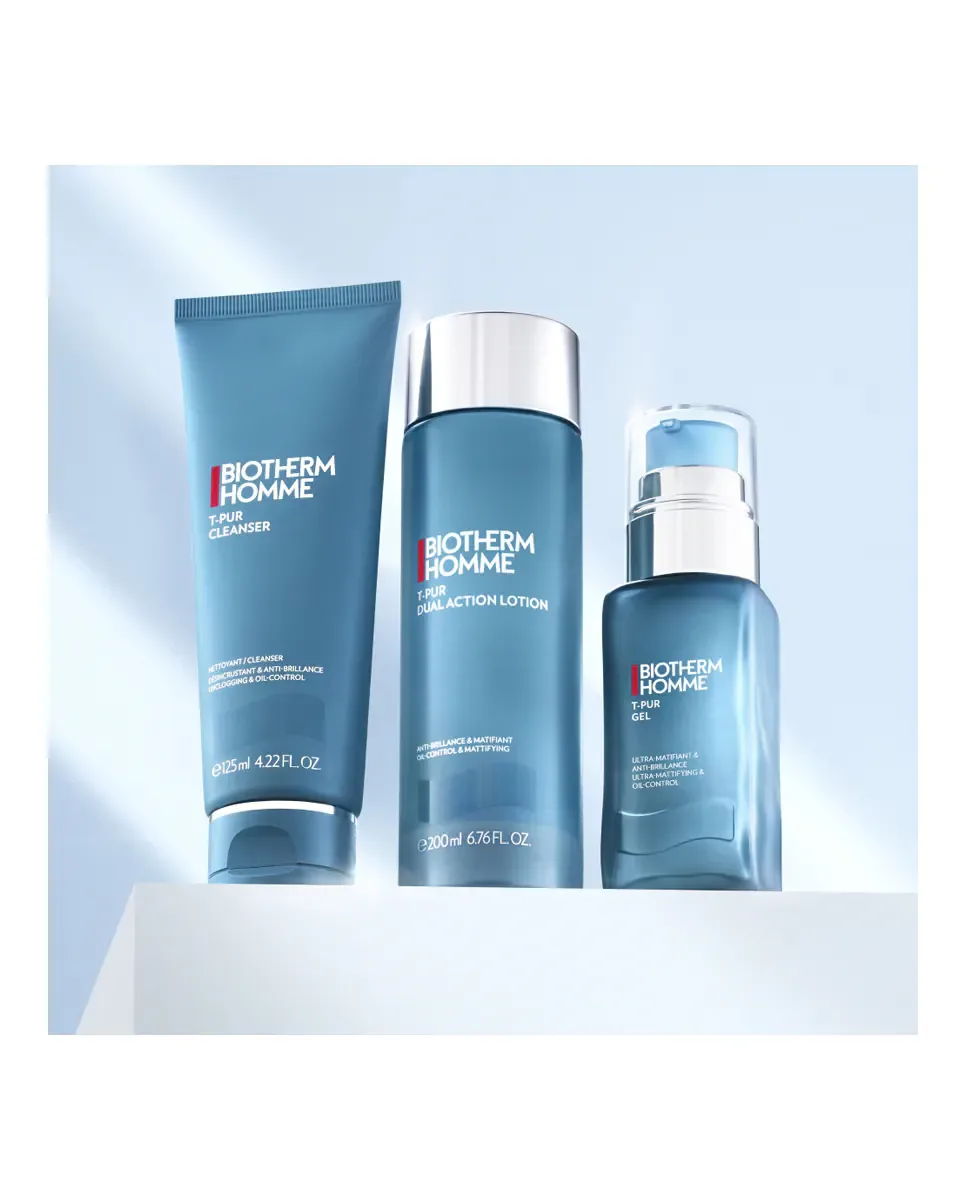 Очищающий очищающий от загрязнений Anti Oil & Wet T-Pur Biotherm Homme — фото 3