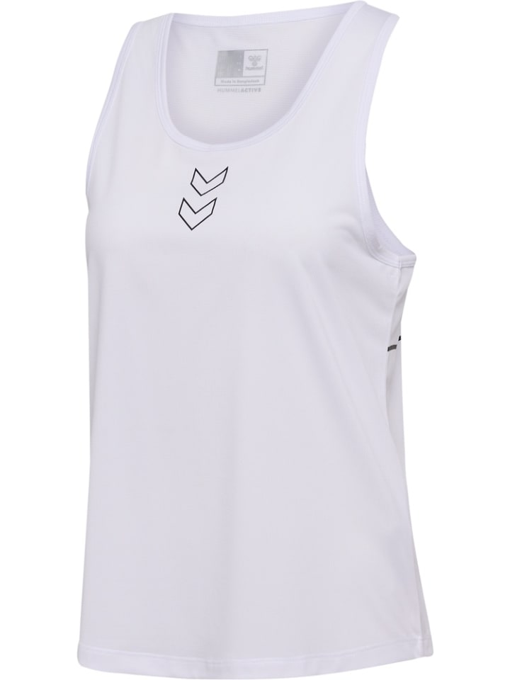 

Футболка Hmlcourt Light Weight Tanktop W белого цвета Hummel