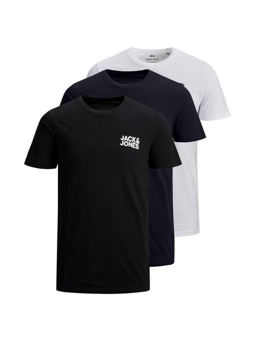 

Упаковка из 3 футболок Jack & Jones, черный