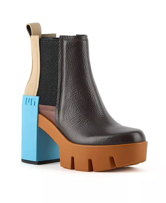 Женские ботинки Grip Chelsea Mid IV United Nude, коричневый — фото 2