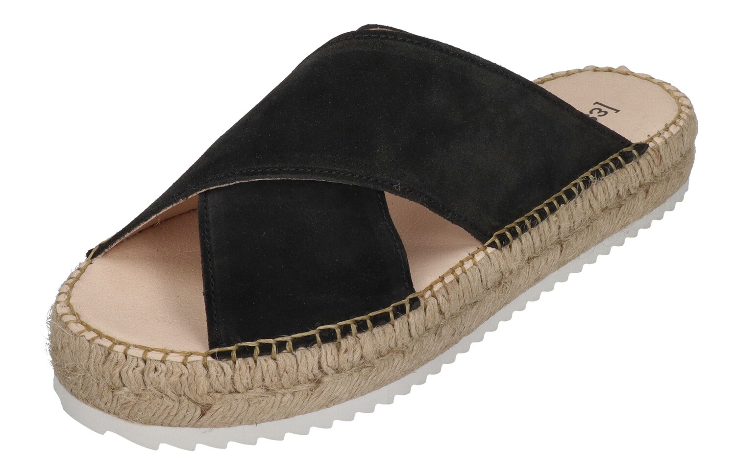 Мюли Espadrij l'orginale CROISETTE VELOUR LOW, черный