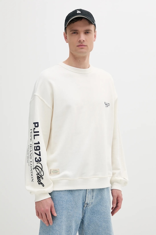 

Хлопковая рубашка COLVILLE CREW Pepe Jeans, бежевый