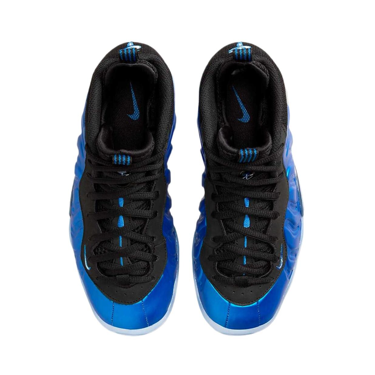 Баскетбольные кроссовки Little Posite One Kids для начальной школы Nike, цвет International Blue — фото 4