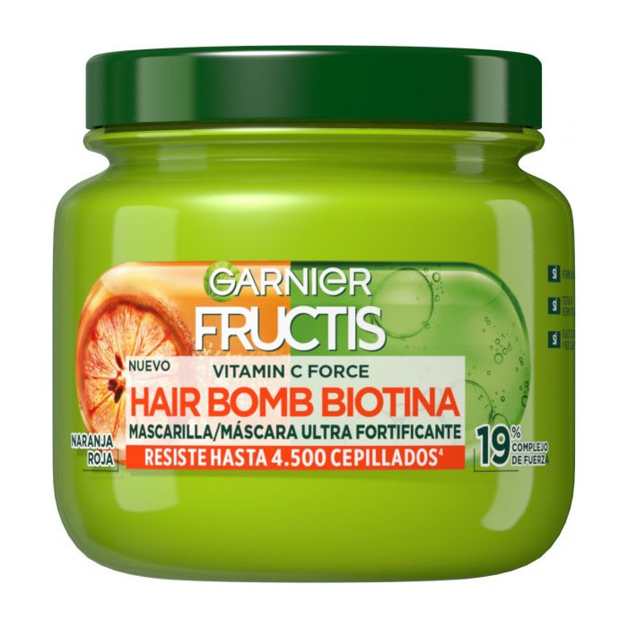 

Маска для волос Fructis Mascarilla Vitamin C Force Hair Bomb Biotina Garnier, 320 ml