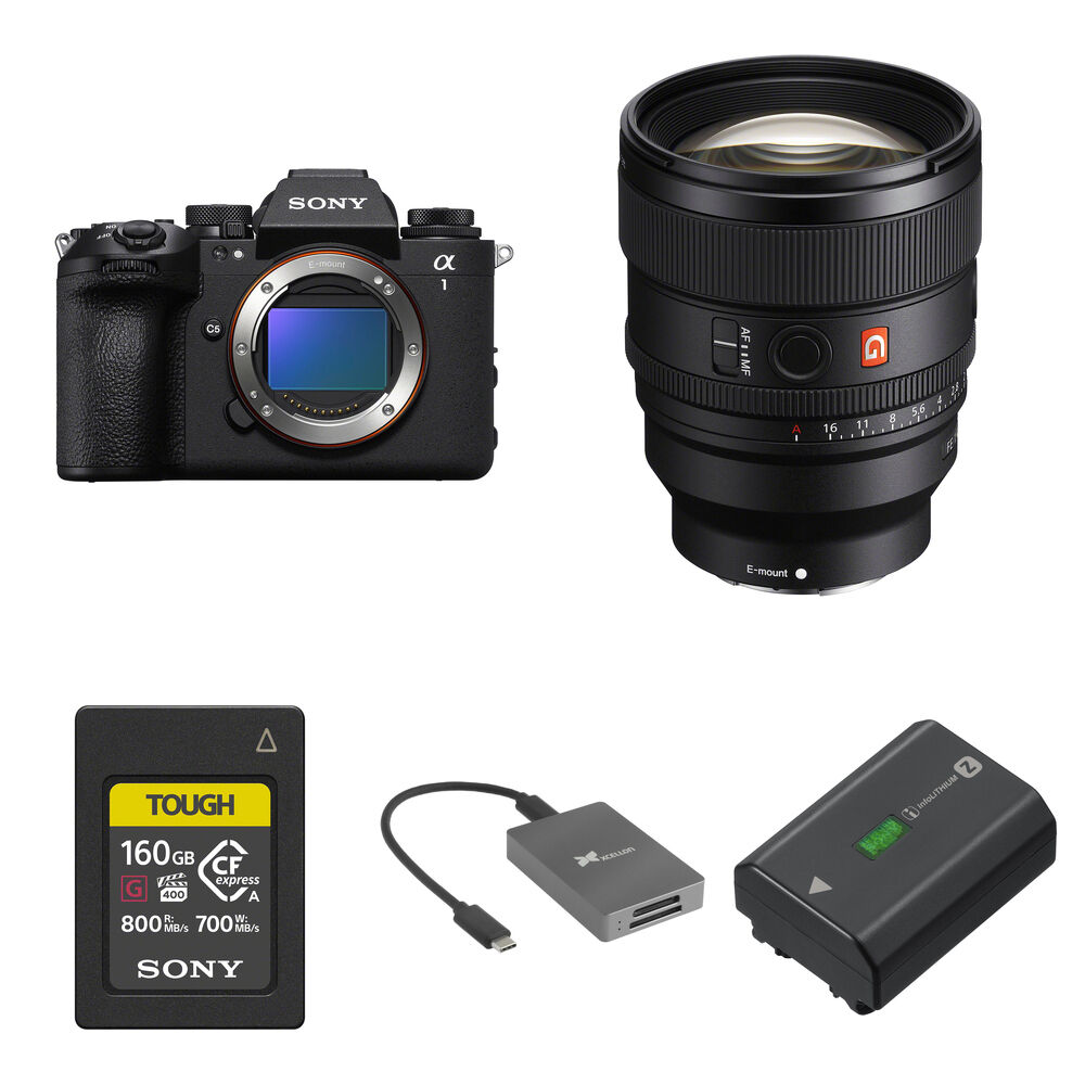 

Беззеркальная камера Sony a1 II Mirrorless Camera with 85mm f/1.4 Lens and
