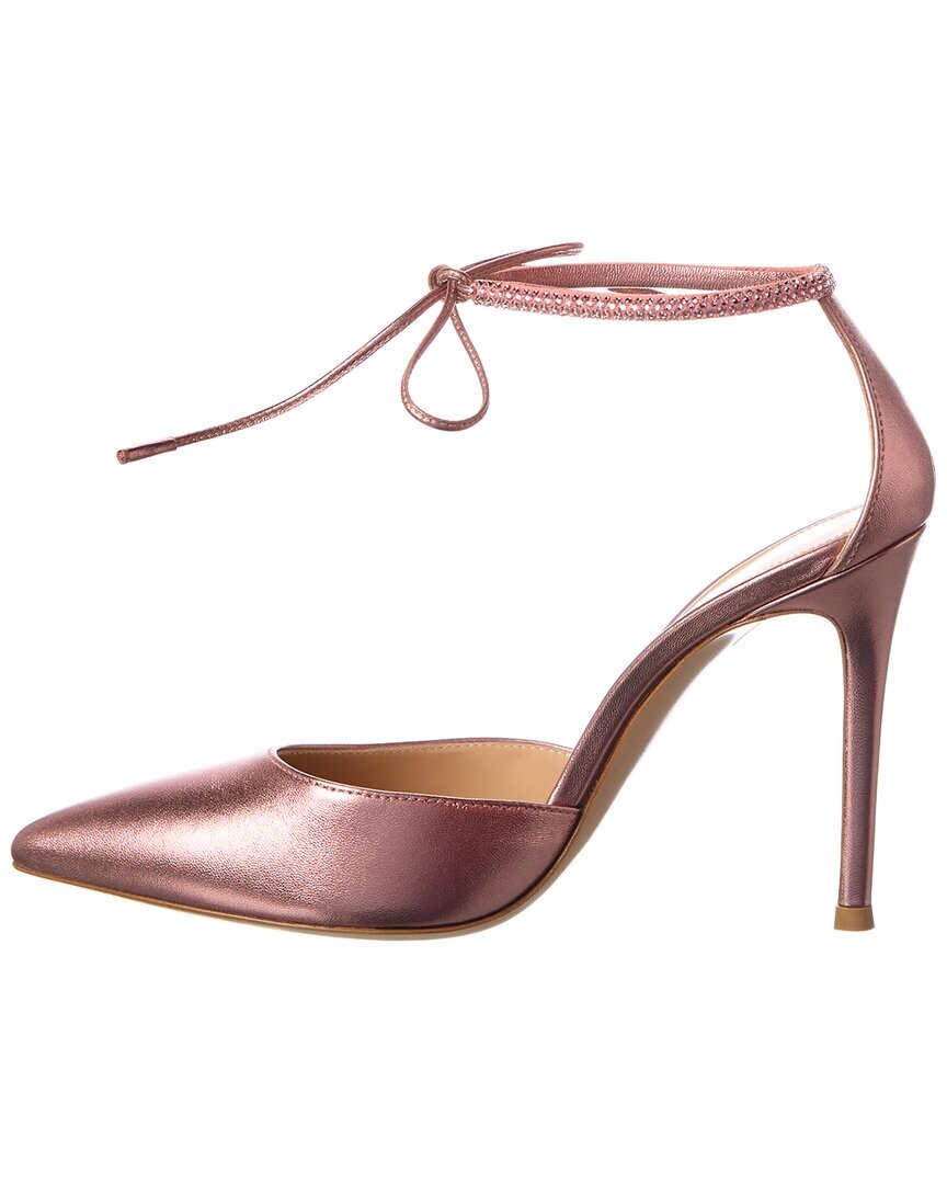 

Кожаные туфли Gianvito Rossi Montecarlo D'Orsay 105, розовый