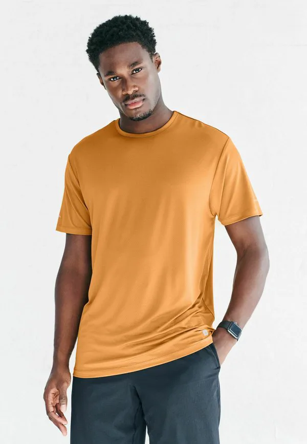 Спортивная базовая футболка стандартного кроя Next, Ochre Yellow