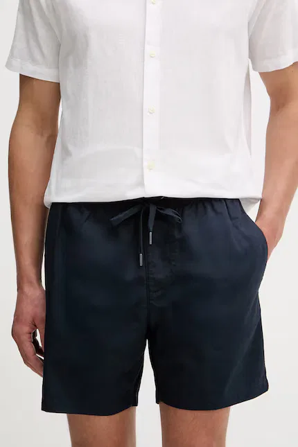 Шорты с добавлением льна LINEN DECK U.S. Polo Assn, синий