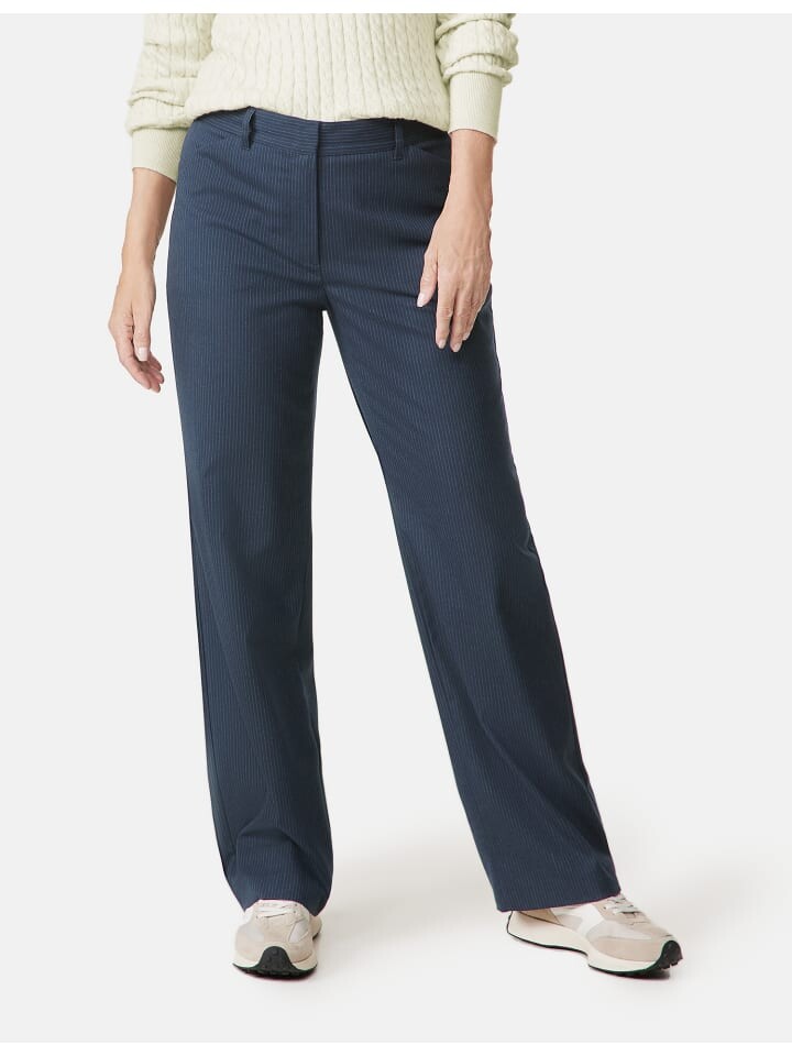 

Тканевые брюки Gerry Weber Freizeit lang, цвет blue stripe