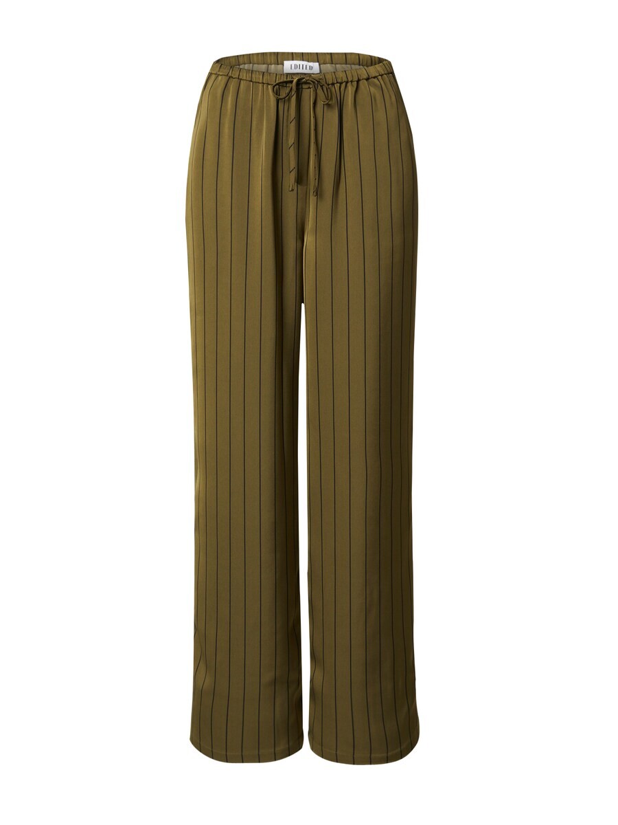 

Тканевые брюки EDITED Loose fit Pants Bjelle, оливковый