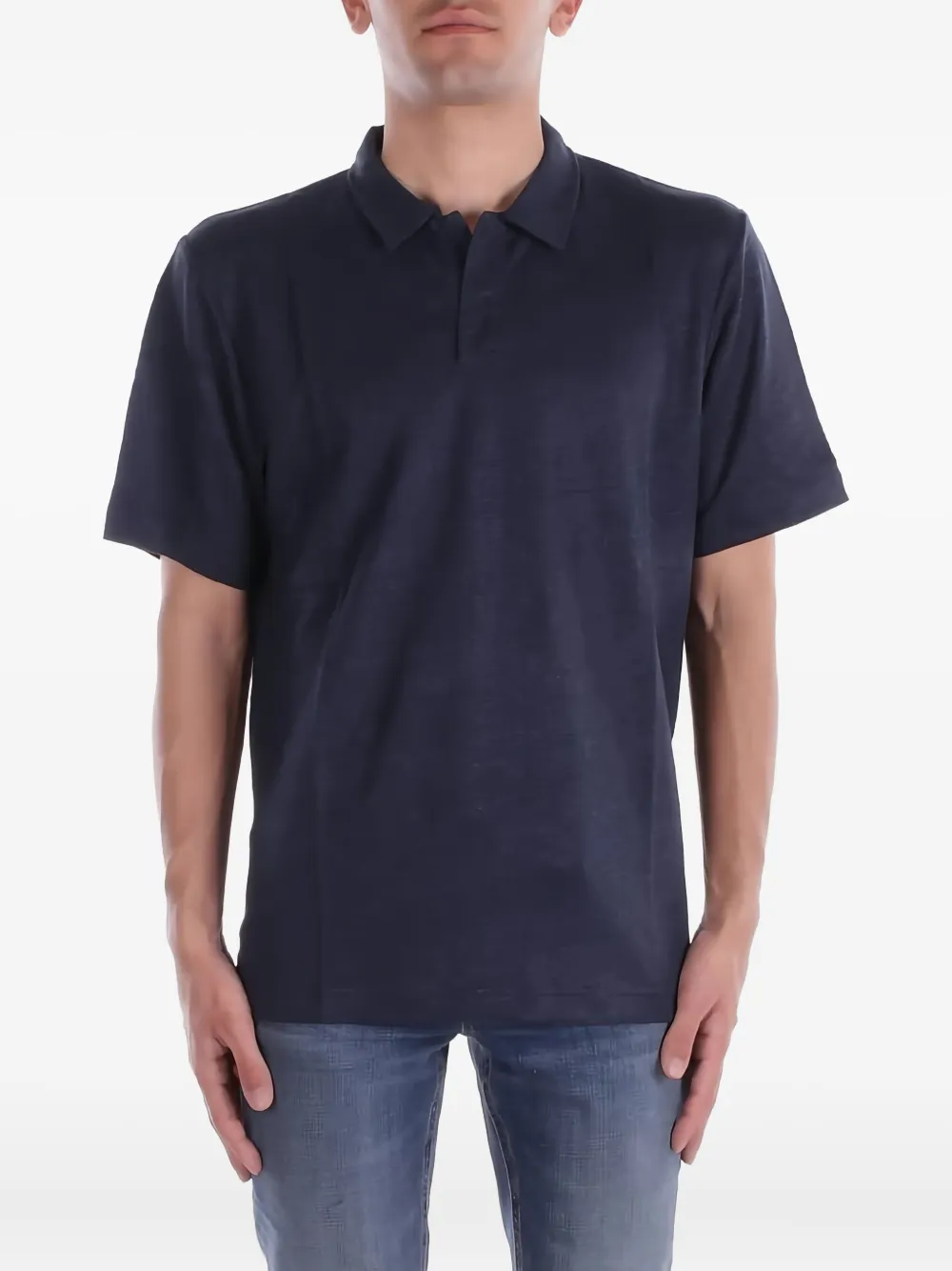 

Футболка с коротким рукавом и воротником-поло MC2 SAINT BARTH, синий