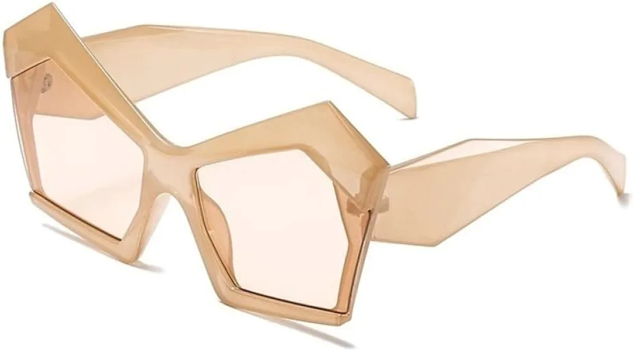 

Солнцезащитные очки «кошачий глаз» с эффектом бабочки для женщин, градиентные солнцезащитные очки в крупной оправе, женские очки неправильной формы generic, 5