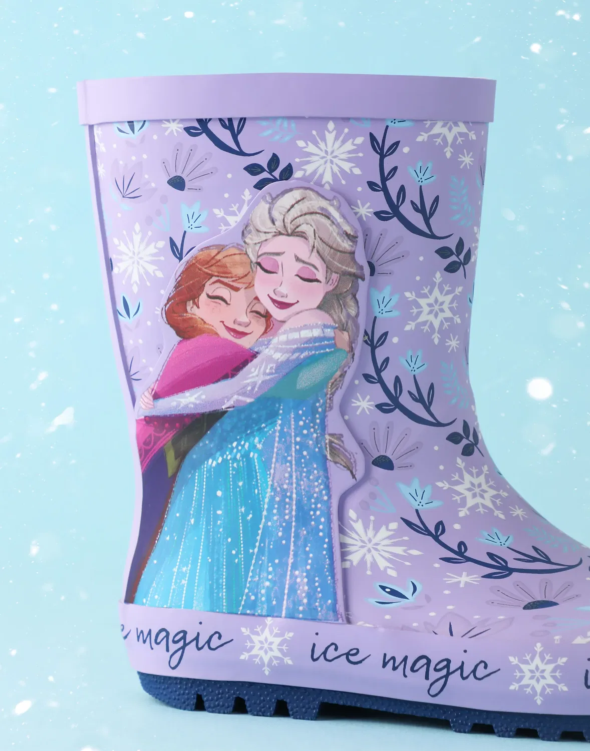Детские резиновые сапоги Frozen Disney, фиолетовый — фото 4