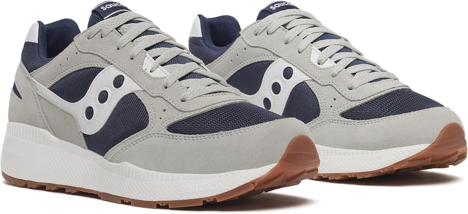 Кроссовки Saucony Originals Eclipse, цвет серый/темно-синий, размер 40 EU 21 - Grey Navy 40 — фото 2