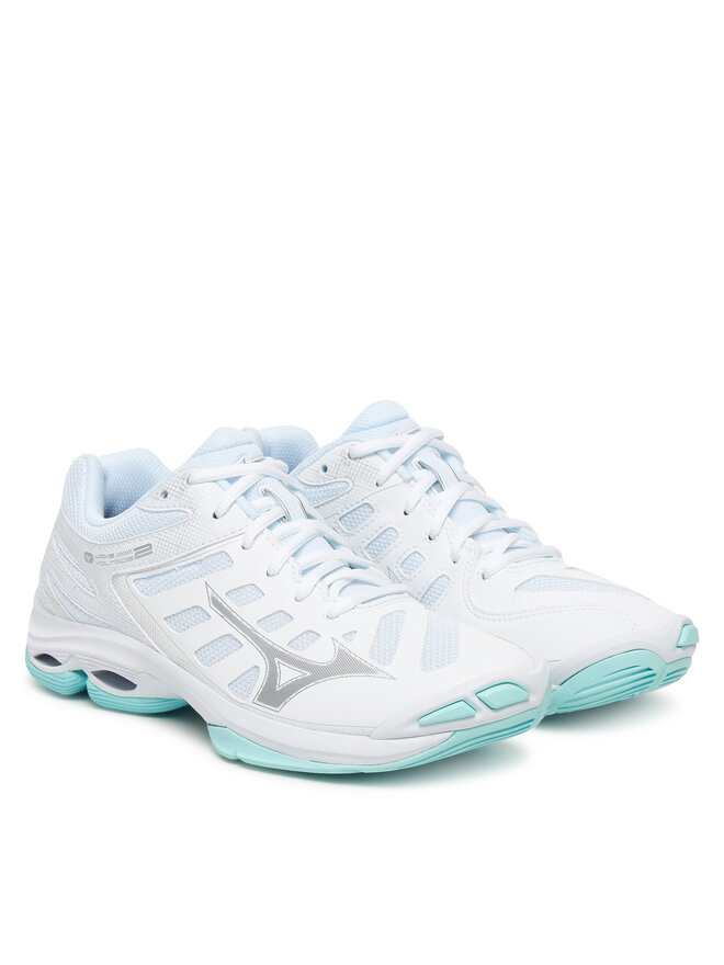 Кроссовки Wave Voltage 2 V1GC2460 Mizuno, белый — фото 2