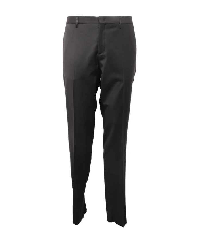 

Зауженные брюки из шерстяной смеси Patrizia Pepe, черный