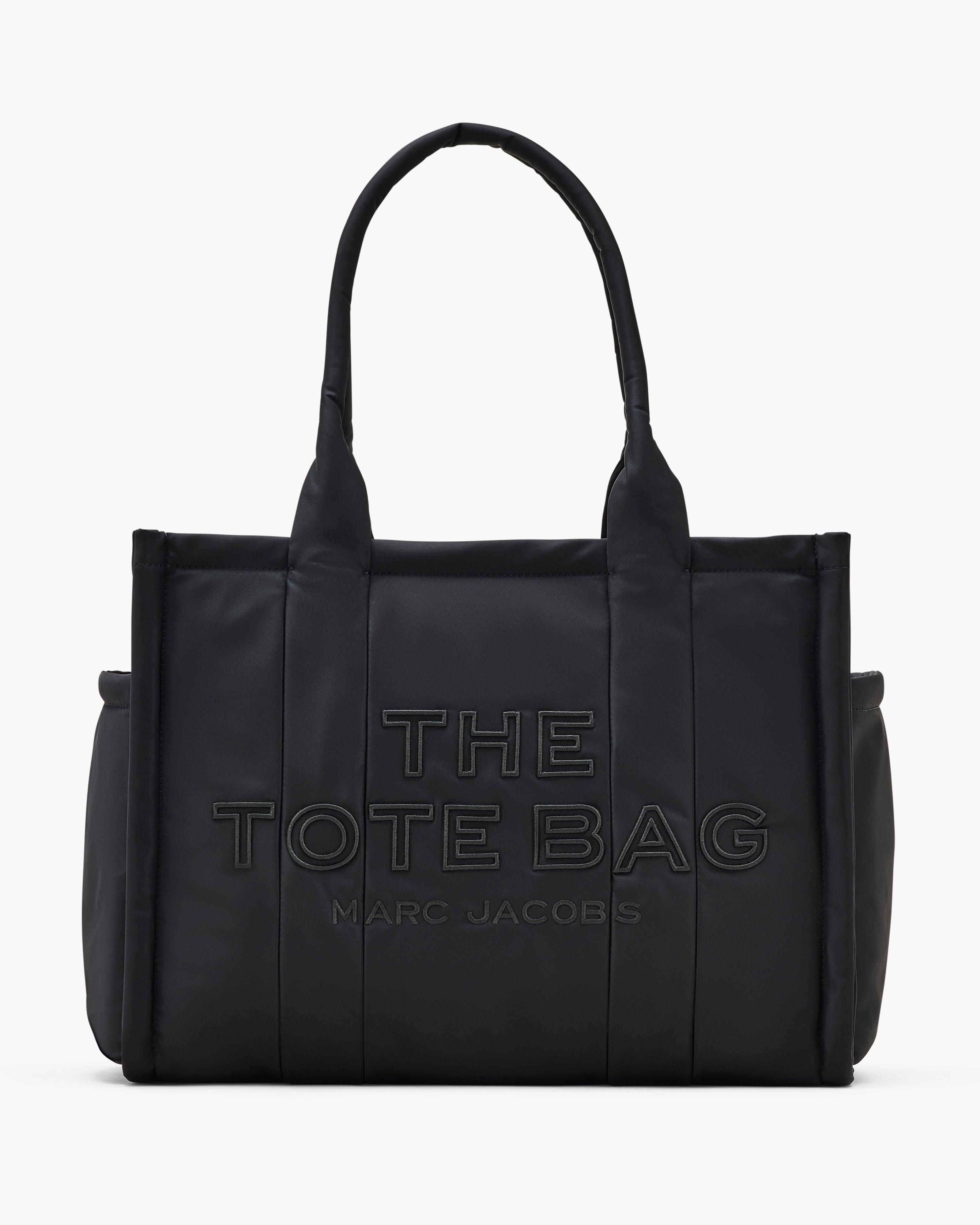 

Большая сумка-тоут из пухлого нейлона Marc Jacobs, черный