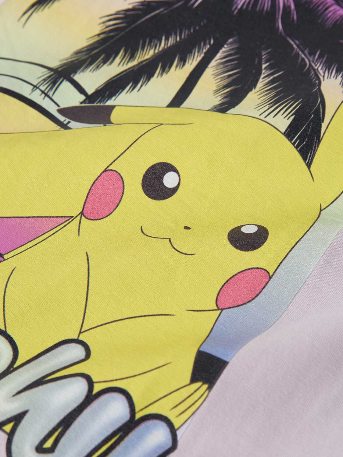 NAME IT Футболка 'NKFMuba Pokemon' в сиреневом цвете — фото 3