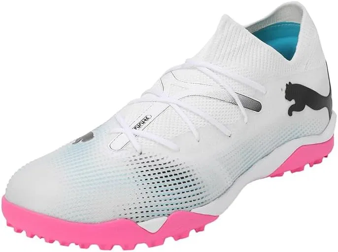 Мужские кроссовки PUMA Future 7 Match Tt, Puma White Puma Black Poison Pink