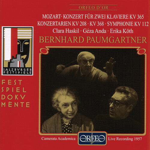 

CD диск Mozart / Haskil / Anda / Koth / Baumgartner: Overture / Concerto / Symphony 13 F Major