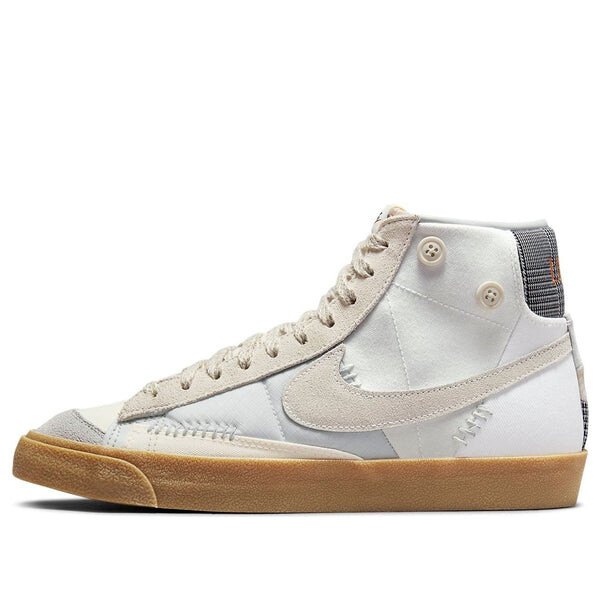

Кроссовки blazer mid '77 vintage 'voodoo - sail grey' Nike, серый