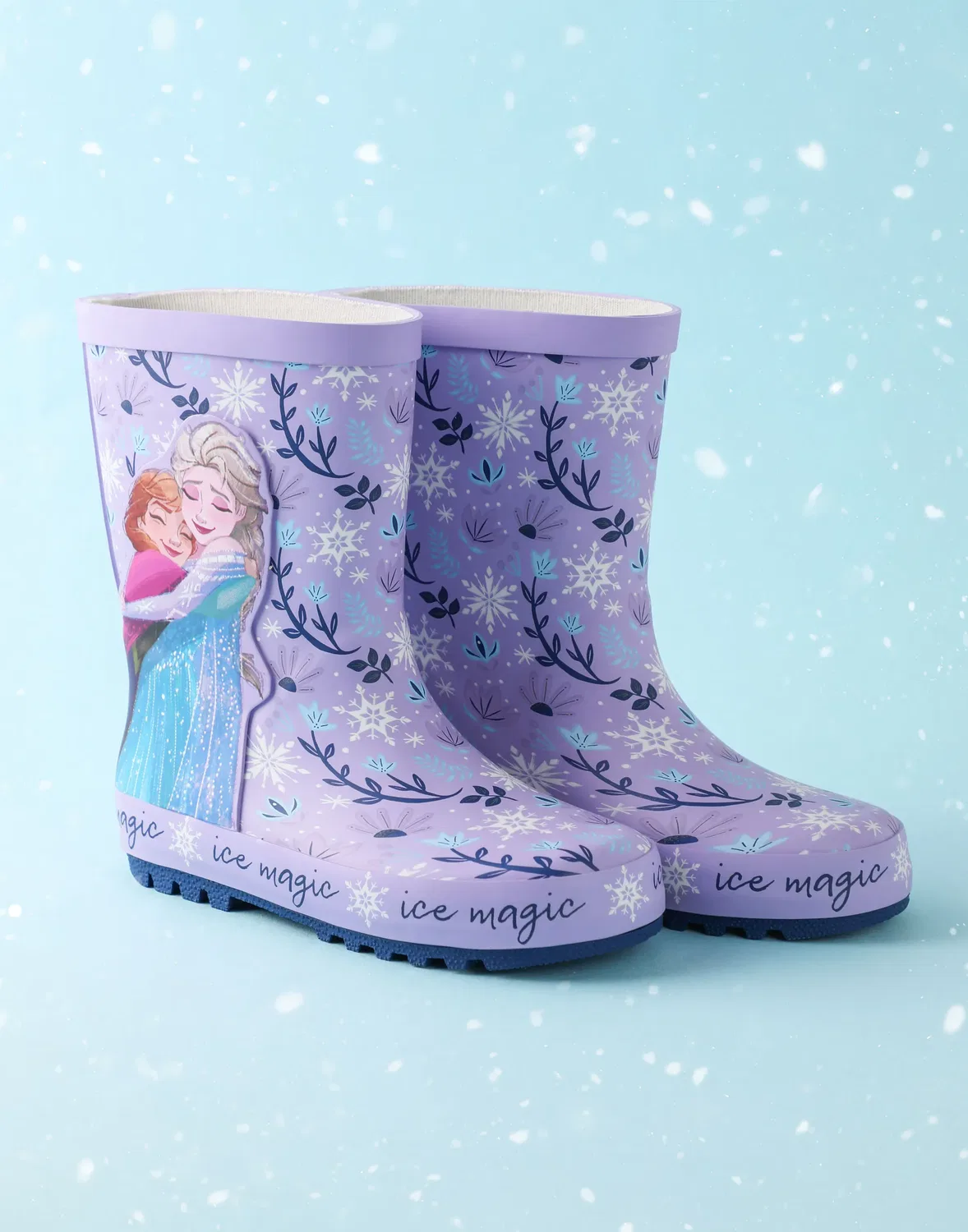 Детские резиновые сапоги Frozen Disney, фиолетовый — фото 2