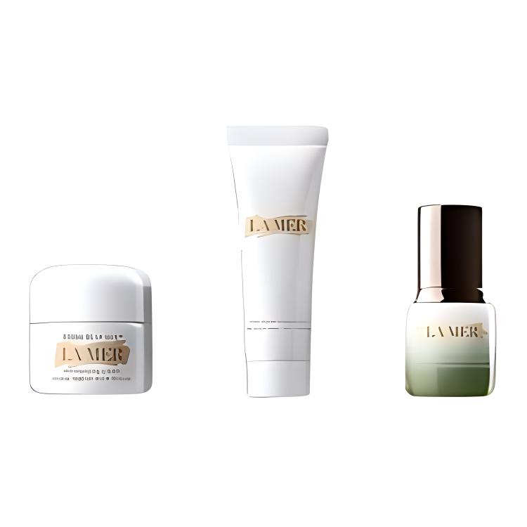 Набор для путешествий Hailanzhimi Christmas Limited Sample Skincare Product увлажняющий и питающий 15мл+15мл+30мл LA MER — фото 2