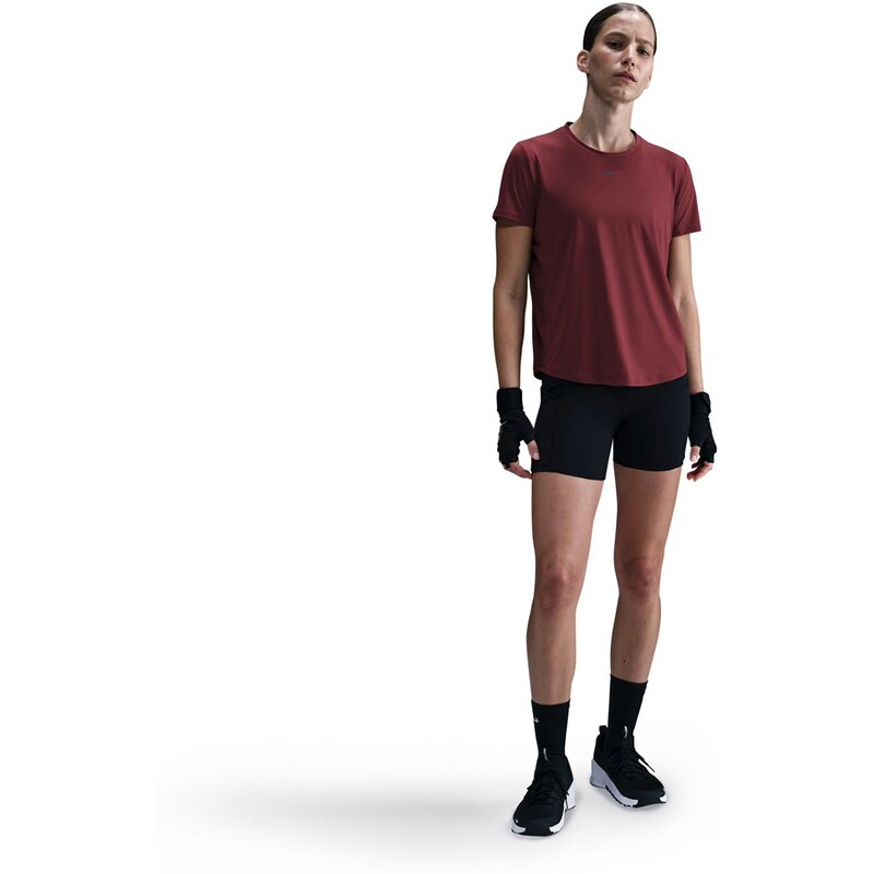 

Shirt w nk one classic df ss top Nike, черный