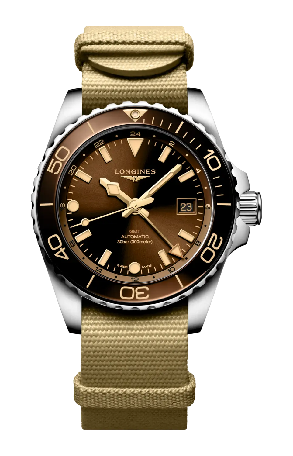 

Часы hydroconquest gmt Longines