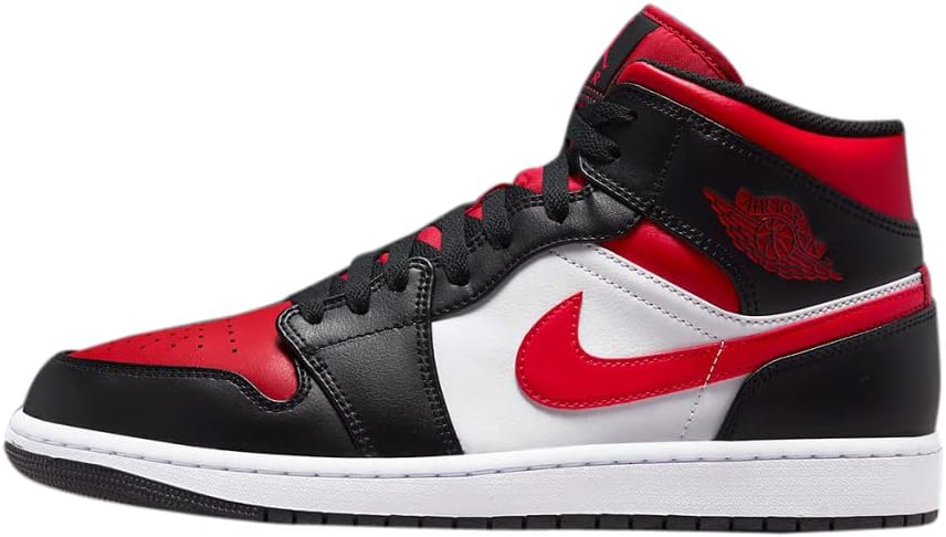 

Мужские кроссовки Air Jordan 1 High Nike, белый/черный/красный