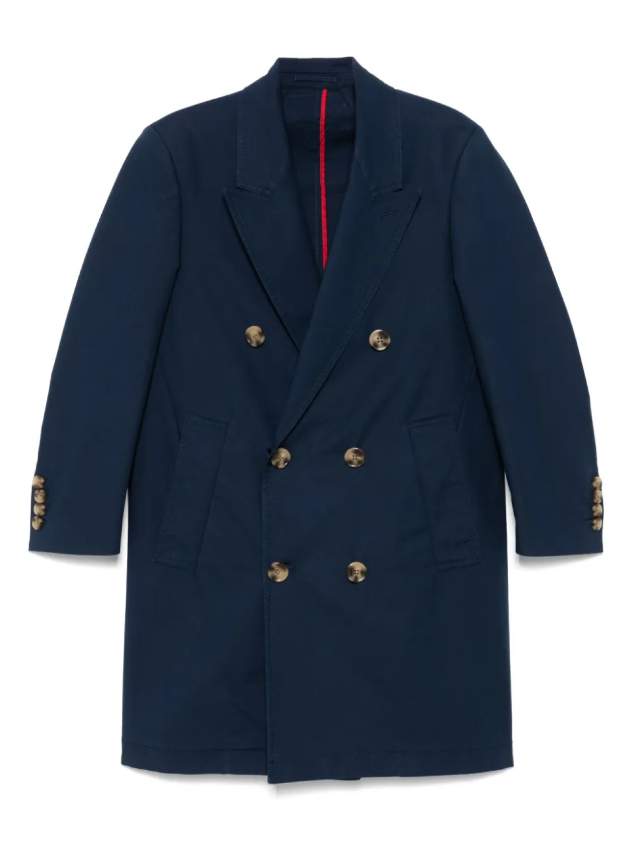 

Двубортное пальто Tommy Hilfiger, синий