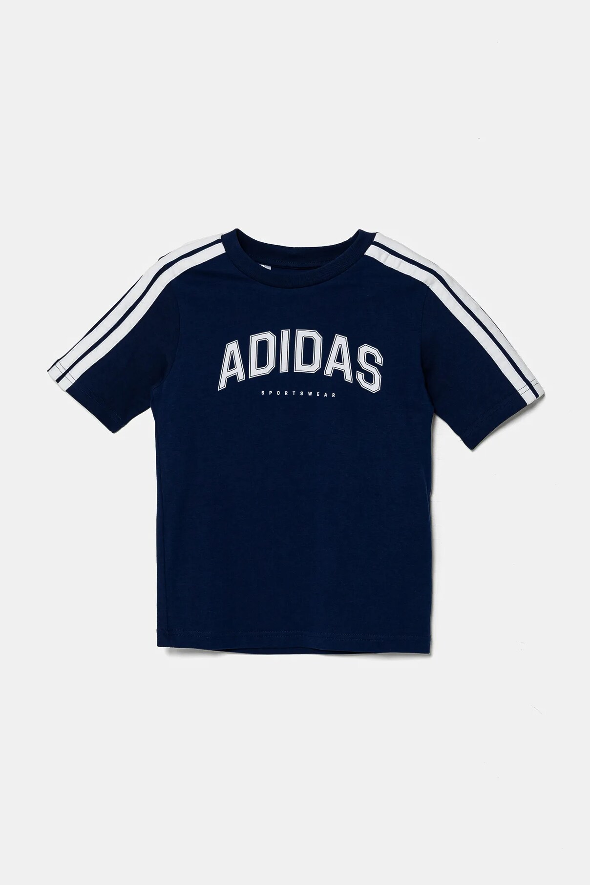 

Футболка детская хлопковая Adidas, темно-синий