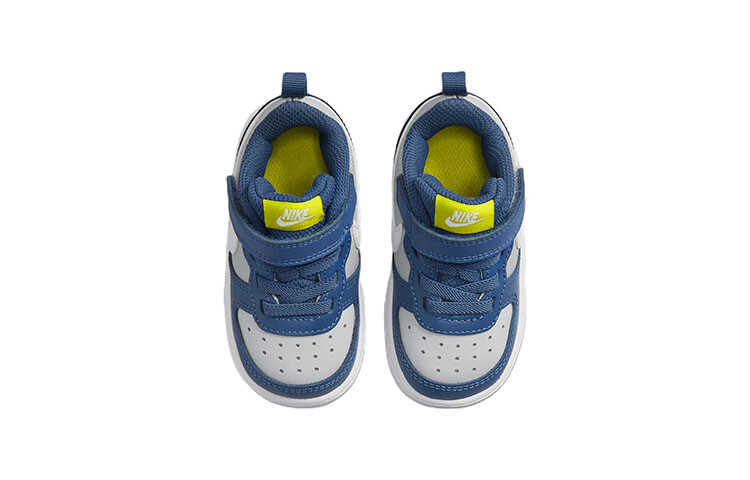 Кроссовки Nike Court Borough Low 2 Grey Fog Mystic Navy TD — фото 3