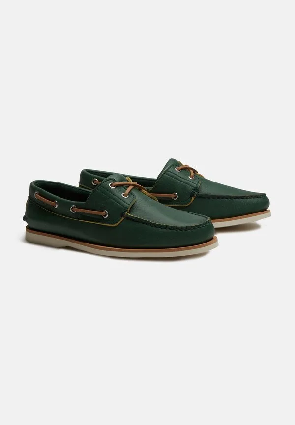 Классические лодочные туфли Timberland, Medium Green — фото 2