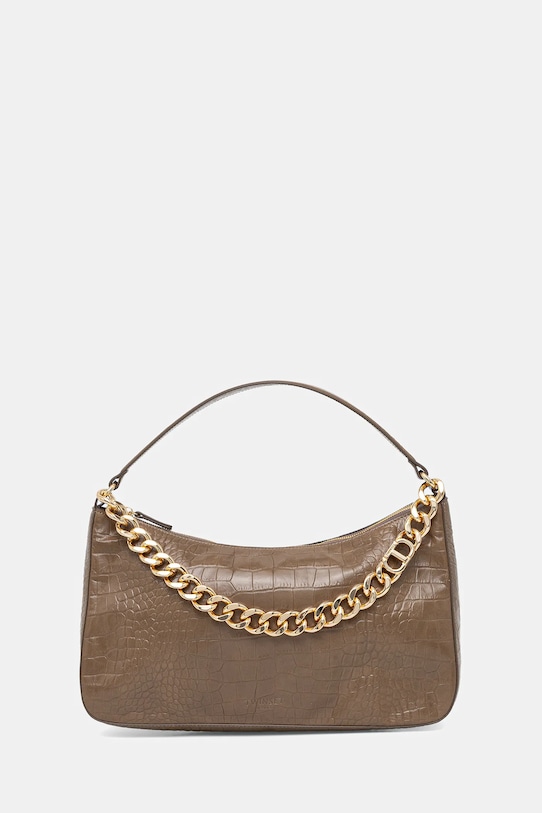 

Кожаная сумка Twinset, зеленый