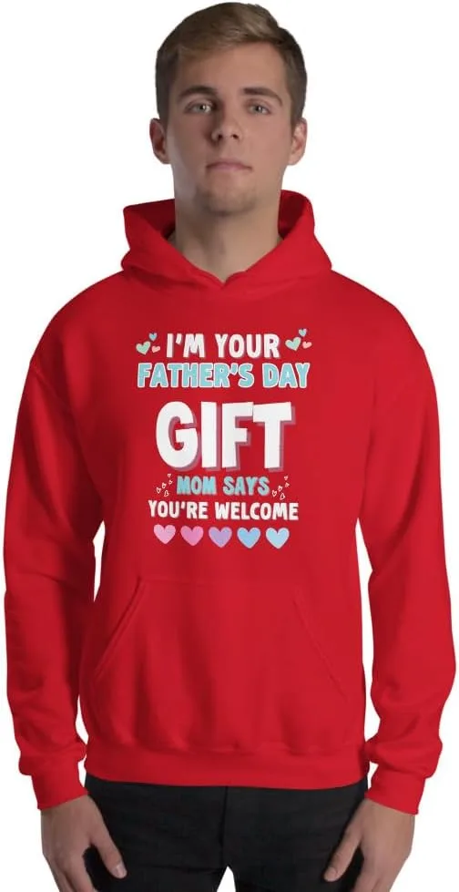 Толстовка Funny I'm Your Mom Says You're Welcome Unisex Generic, красный
