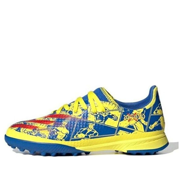 

Кроссовки x ghpsted.3 tf 'blue yellow red' Adidas, синий