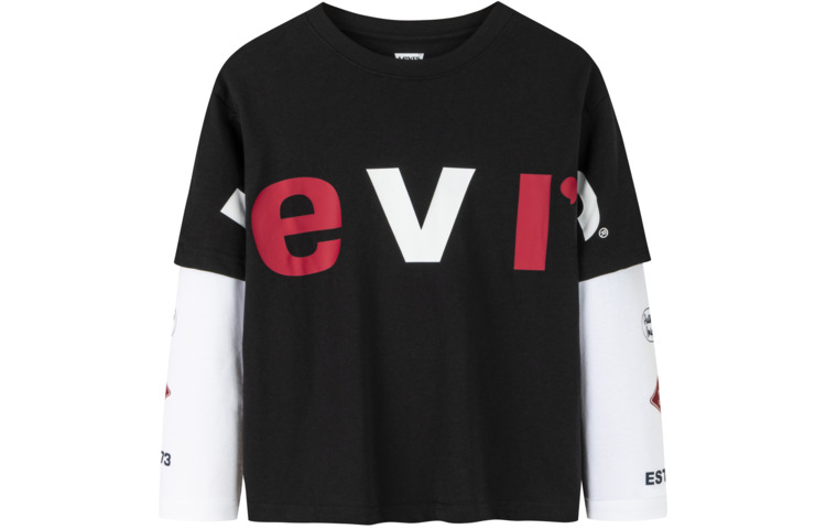 

Levis Детская футболка Levi's с длинным рукавом Black Beauty, Черный, Levis Детская футболка Levi's с длинным рукавом Black Beauty