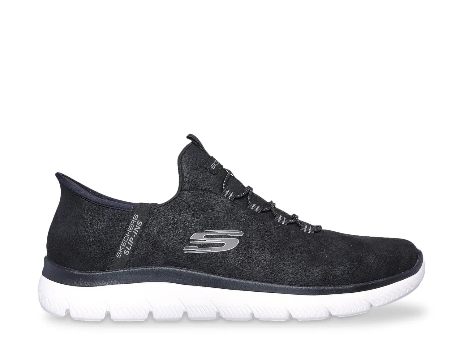 Кроссовки Skechers Slip-ins Summits Korlo Slip-On Sneaker, черный/серый — фото 2