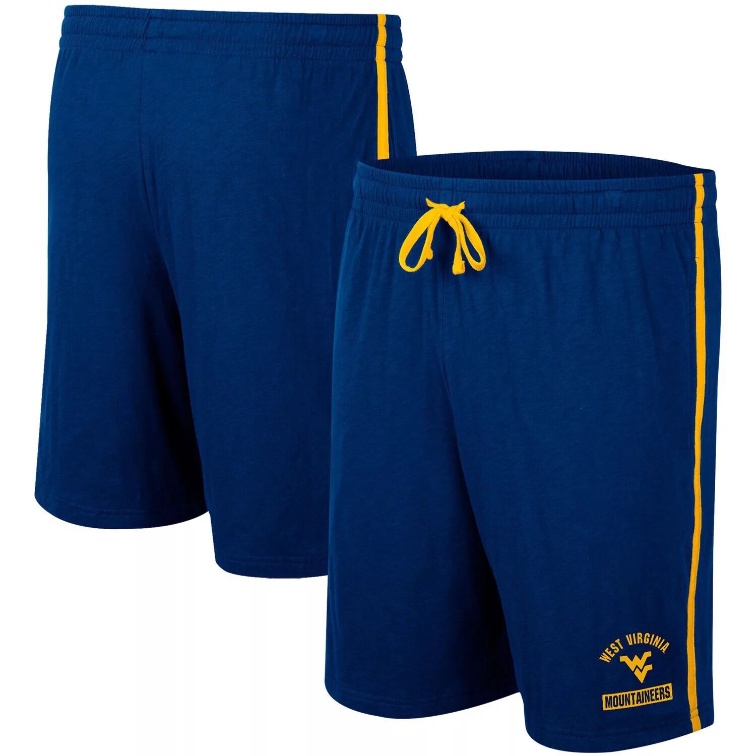 

Мужские темно-синие шорты West Virginia Mountaineers Thunder Slub Colosseum