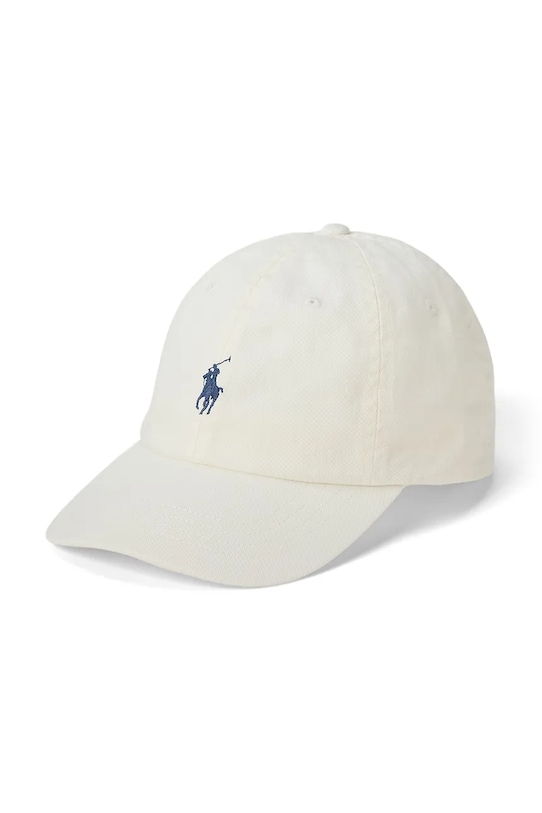 

Хлопковая кепка с козырьком Polo Ralph Lauren, бежевый