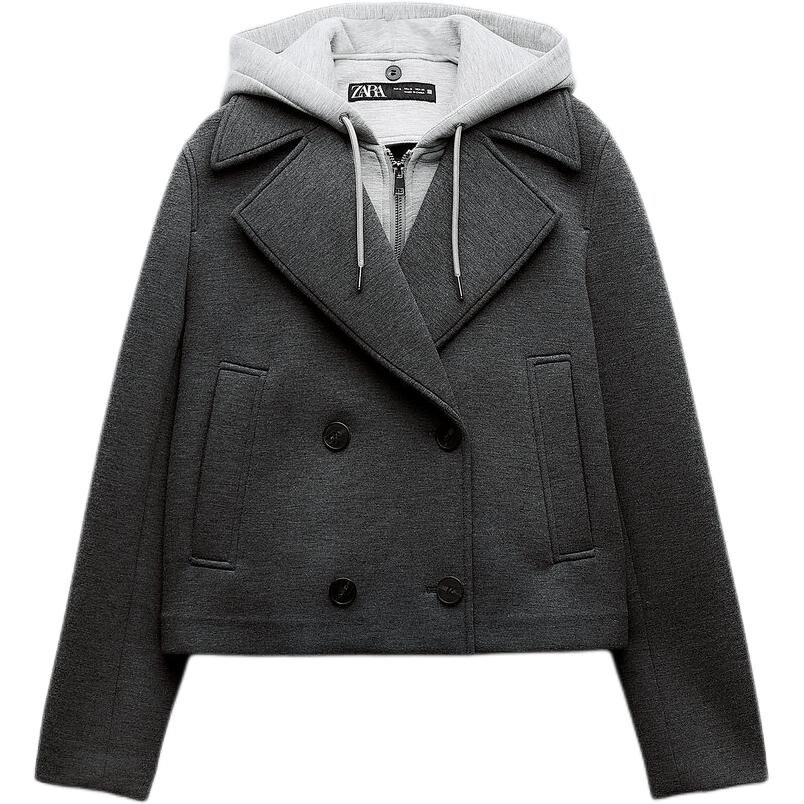 

Куртка женская серая Zara
