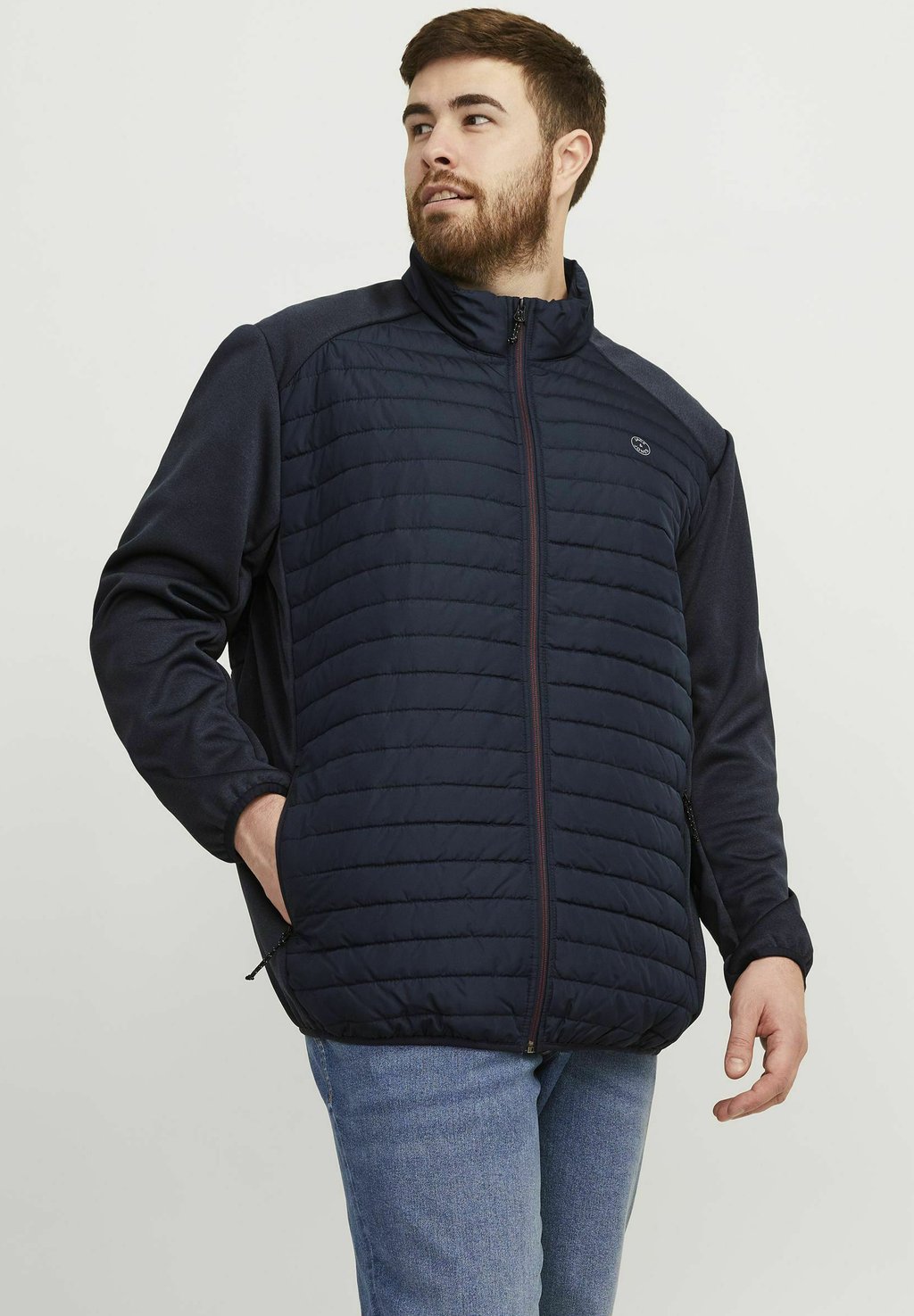 

Зимняя куртка PLUS SIZE Jack & Jones, темно-синий