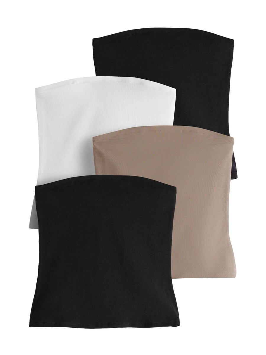 

Топ Next, цвет Dark beige/Black/White