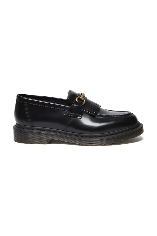 Кожаные мокасины Adrian Snaffle Dr. Martens, черный