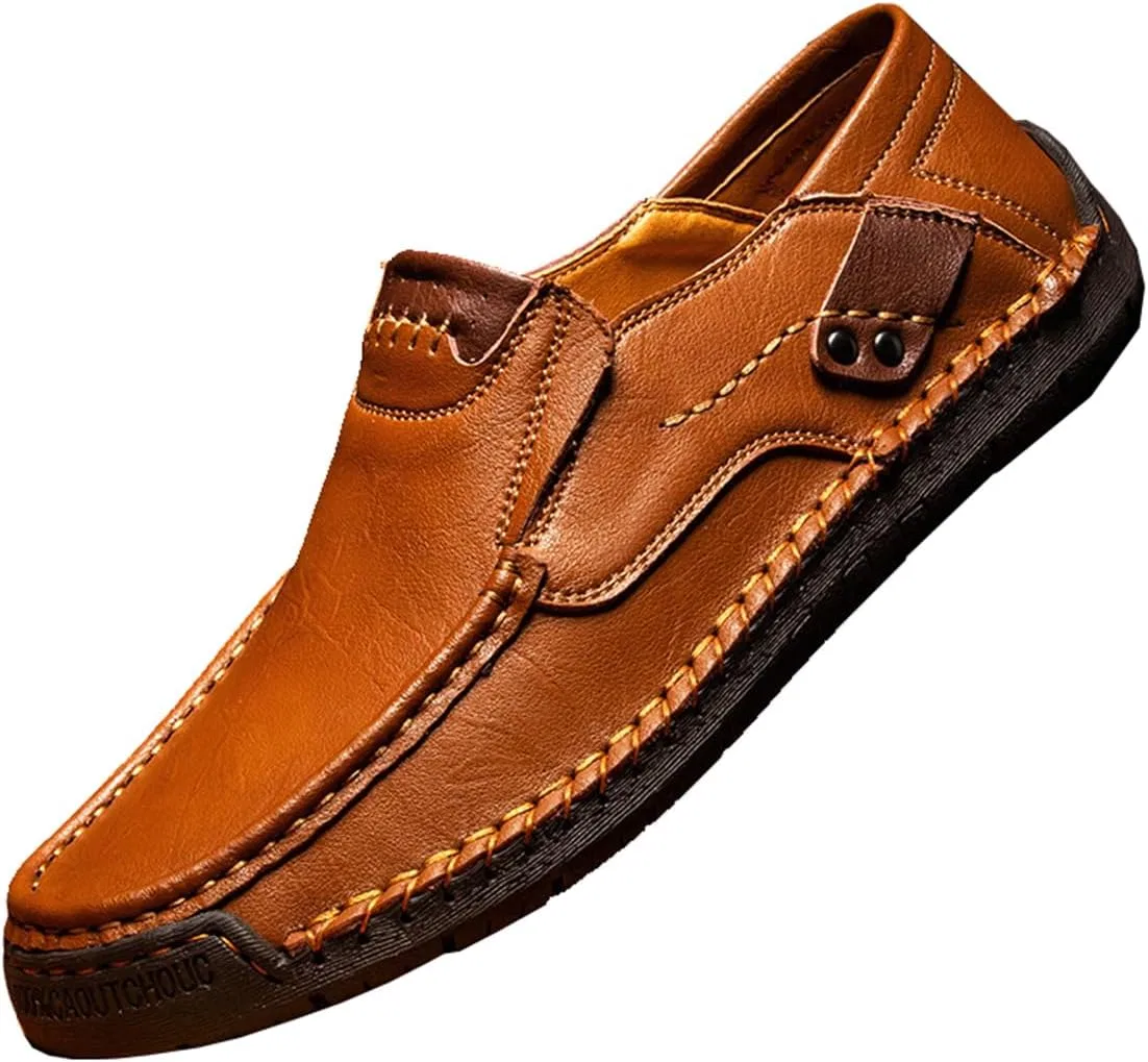 Мокасины TangDao Mens Loafers, светло-коричневый
