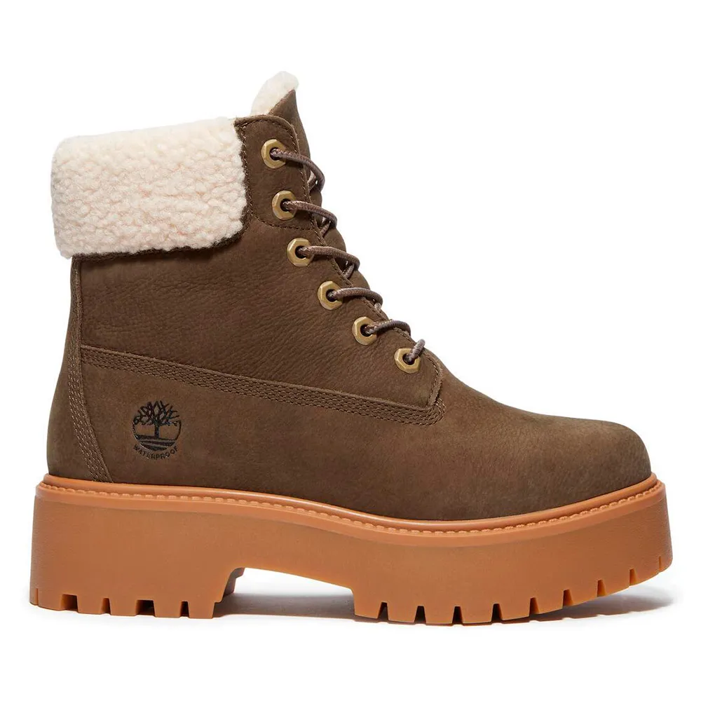 Ботинки Timberland Stone Street Mid Warm Lined Waterproof, коричневый