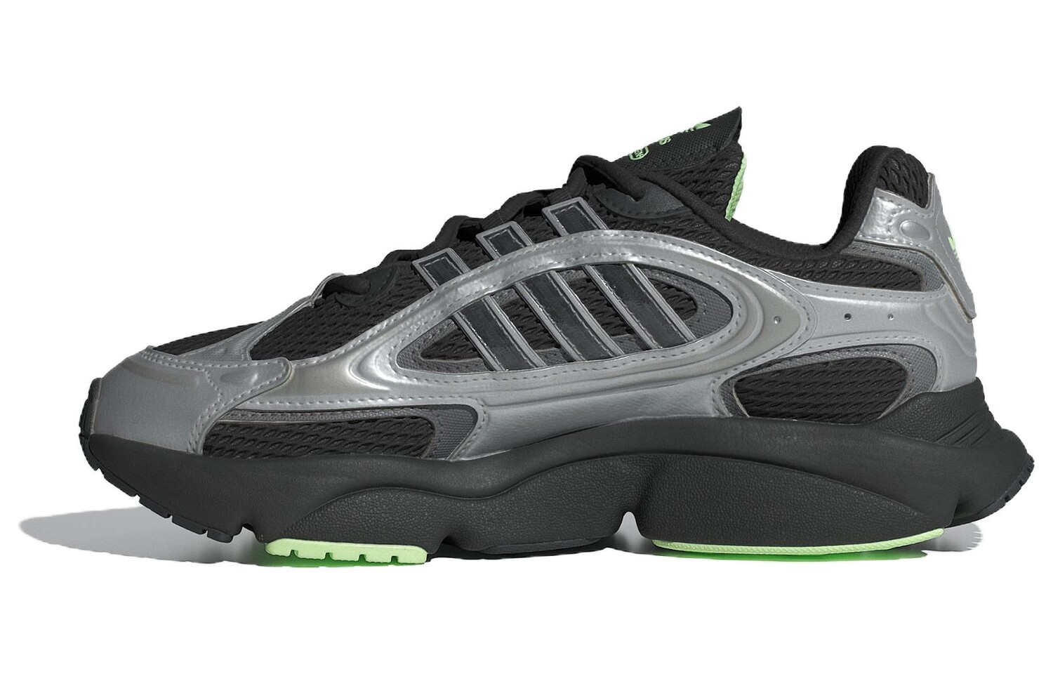 Adidas originals Ozmillen Кроссовки Женские, Core Black/Carbon/Green Spark