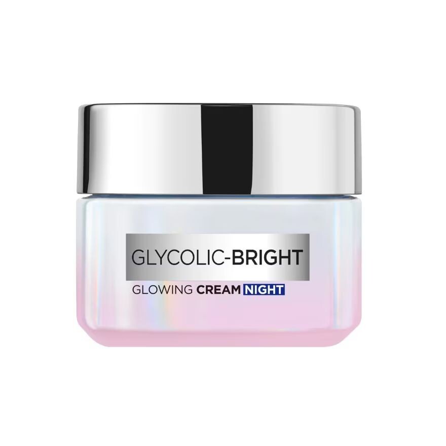 

L'Oreal Paris Glycolic-Bright Glowing Cream Night 15 мл, Pink