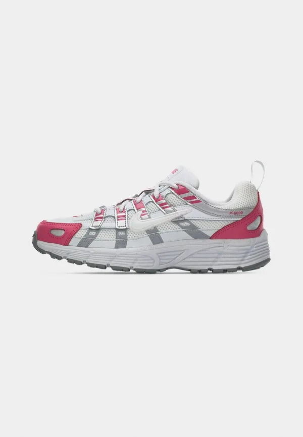 Кроссовки p 6000 со шнуровкой Nike Sportswear, Off White/Peony/Smoke Grey/Light Smoke Grey/White — фото 2
